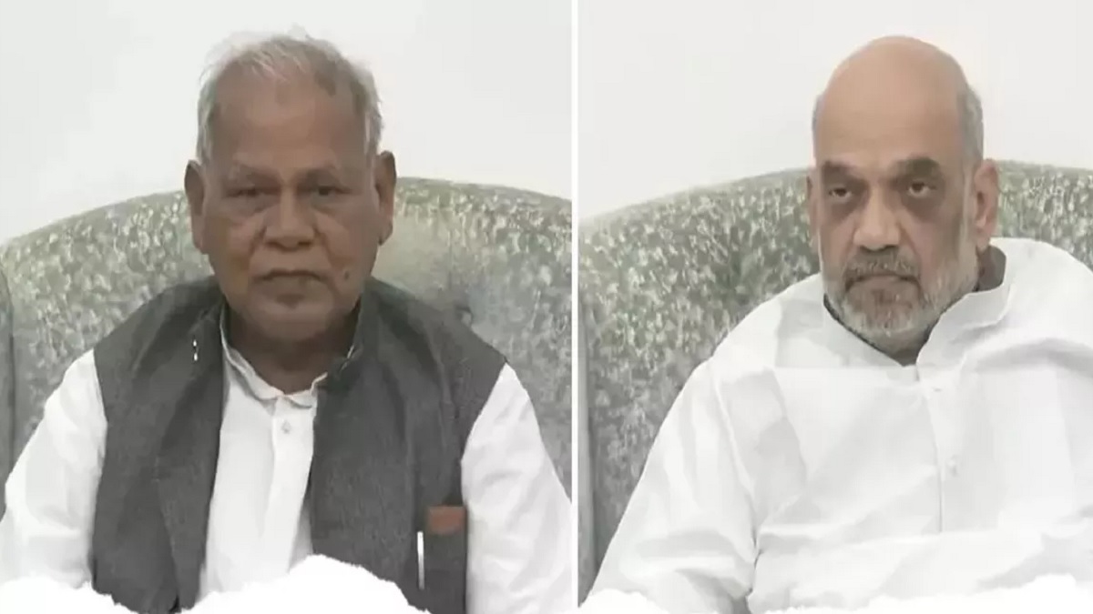 Amit Shah talked Jitan Ram Manjhi