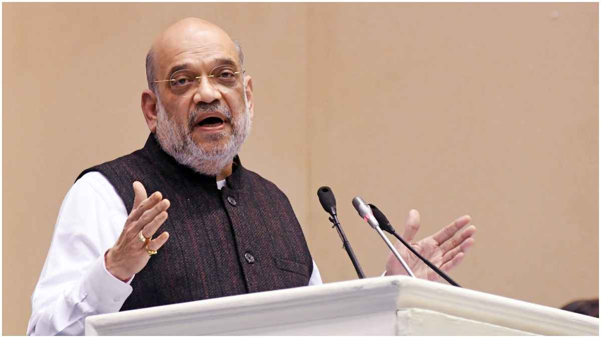 Amit Shah Addressing An Event