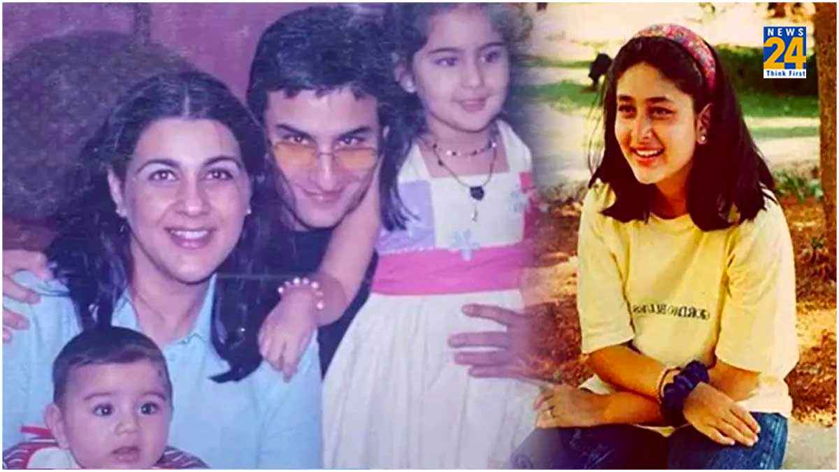 जब Amrita Singh के बच्चे के पिता बने Saif Ali Khan तो सिर्फ 13 साल की थीं करीना