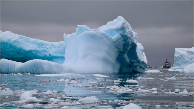 A Vief Of Antarctic Peninsula