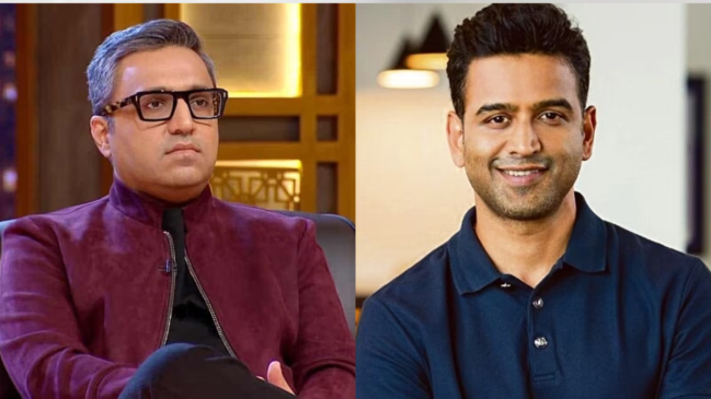 Ashneer Grover And Nithin Kamath