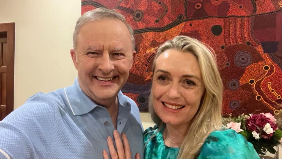 Australian prime minister Anthony Albanese proposes to girlfriend