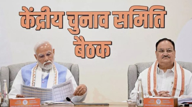 BJP Candidate List For Lok Sabha Elections 2024