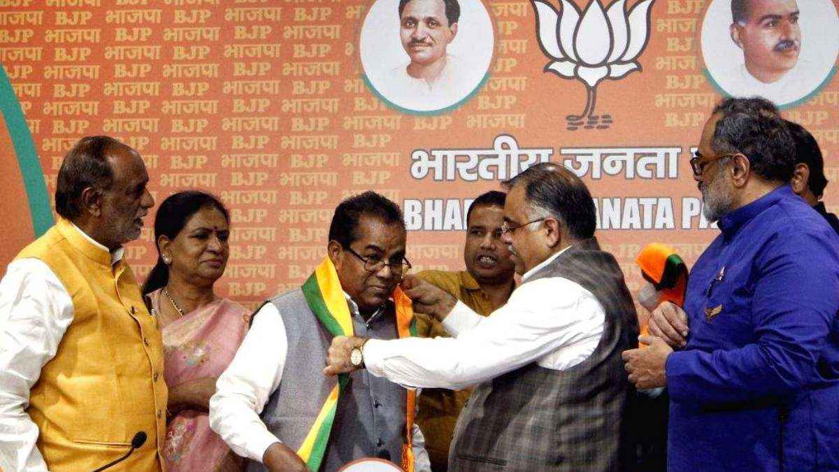 BRS Leader P Ramulu Joins BJP
