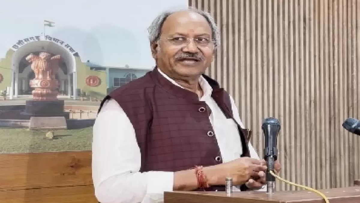 Chhattisgarh Education Minister Brijmohan Agarwal