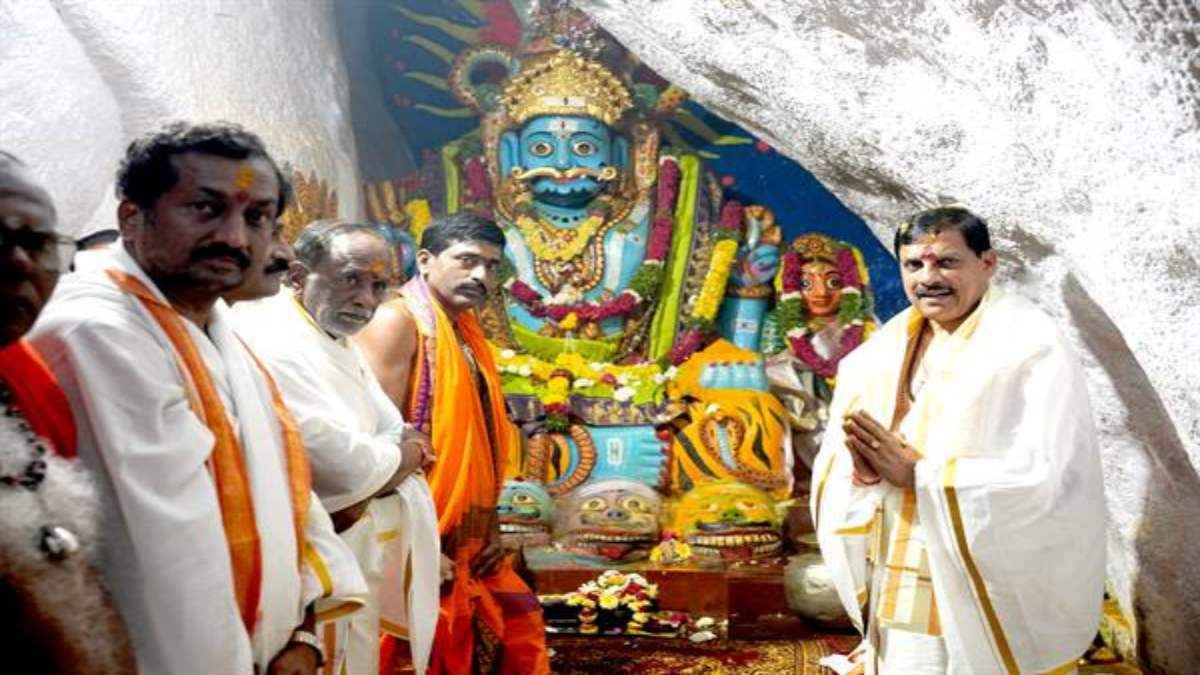 CM Mohan Yadav Mallikarjuna Swamy temple