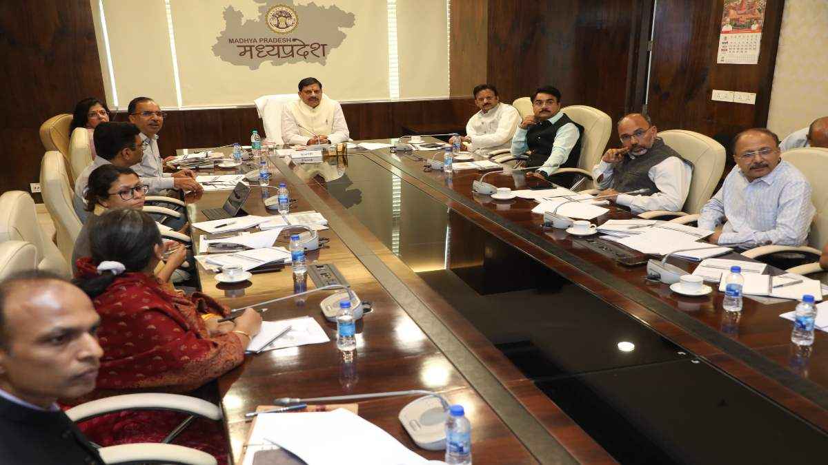 CM Mohan Yadav cabinet meeting