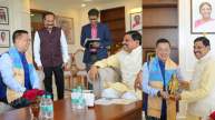 CM Mohan Yadav meet Singapore's India High Commissioner Simon Wang