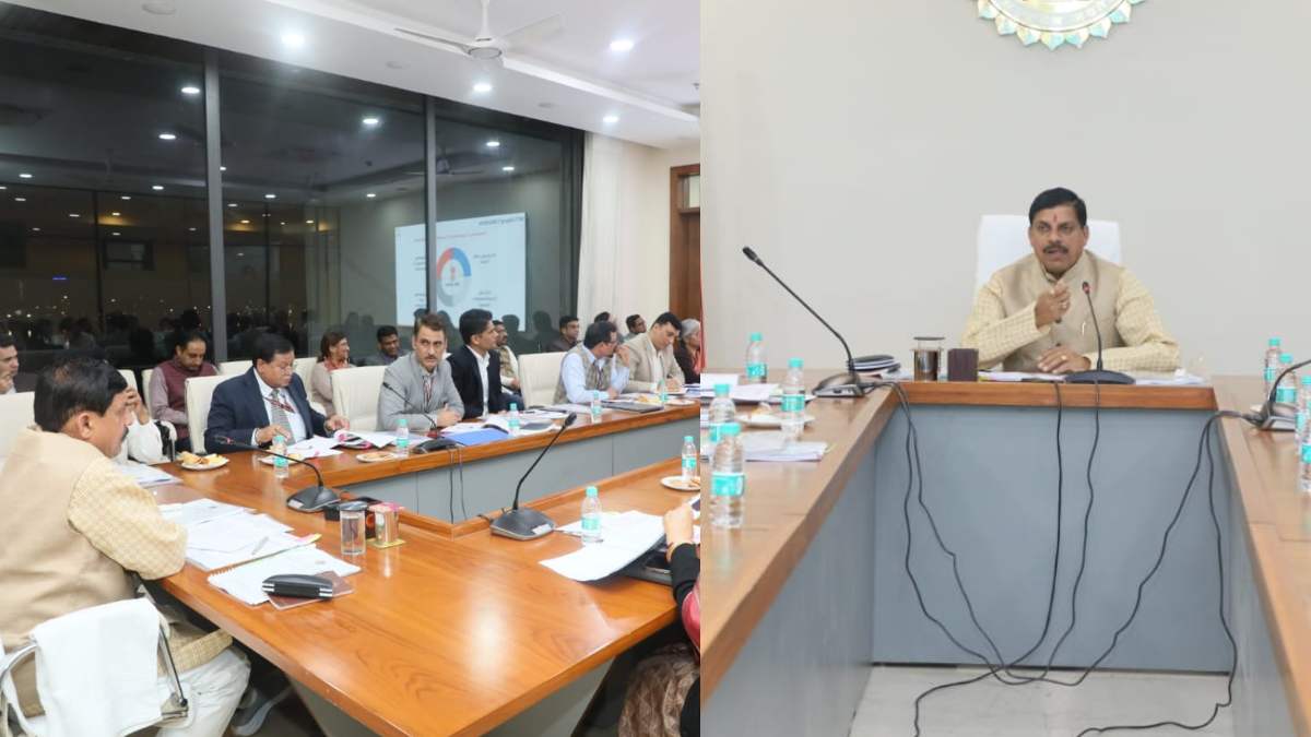 CM Mohan Yadav meeting NITI Aayog