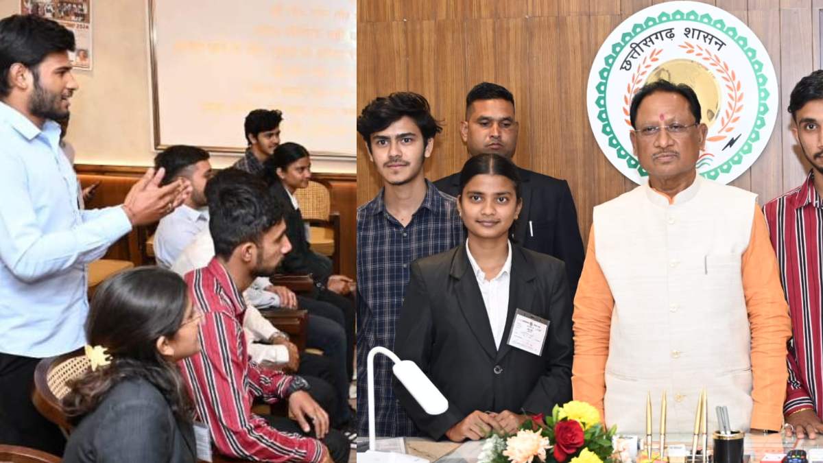 CM Vishnudev Sai meet Law Students