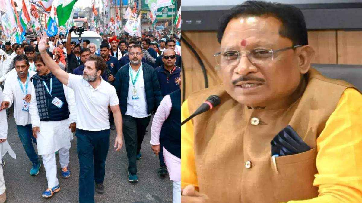 छत्तीसगढ़ में राहुल गांधी की यात्रा पर CM विष्णुदेव साय की कटाक्ष, बोले- पहले कांग्रेस के पीड़ित नेताओं को दिलाएं न्याय