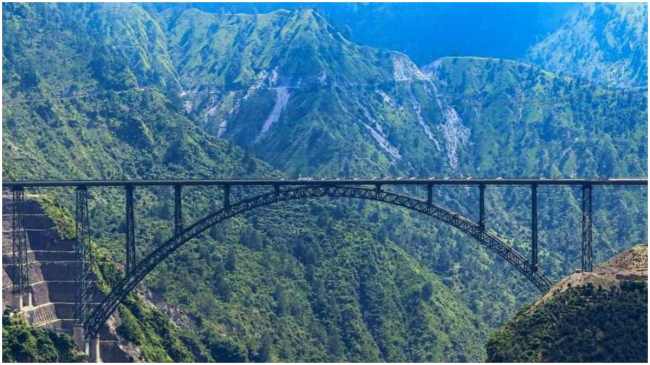 Chenab Bridge Chenab Bridge in Jammu Kashmir