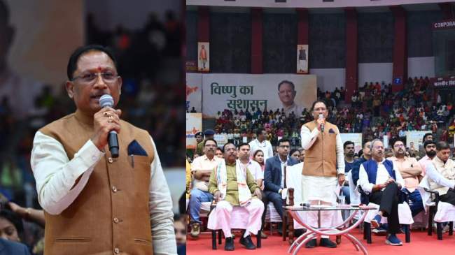 Chhattisgarh CM Vishndev Sai Chhattisgarh CM Vishndev Sai