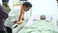 Chhattisgarh Deputy CM Vijay Sharma meet Soldier injured Punit Netam