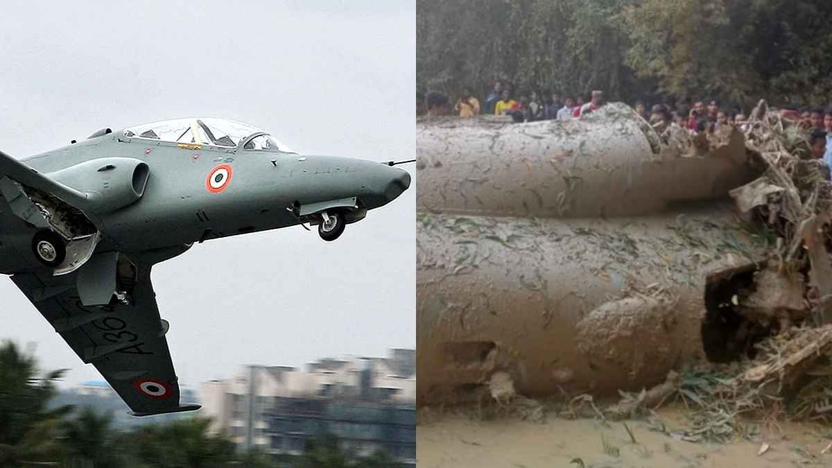 Crashed Hawk Mk-132