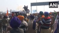 Farmers Protest Shambhu Border Delhi Police