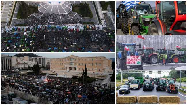 Farmers Protests Across The World Farmers Protests Across The World
