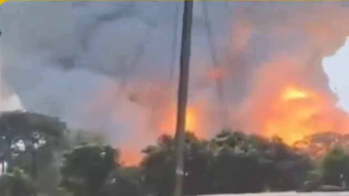 Harda firecracker factory Explosion