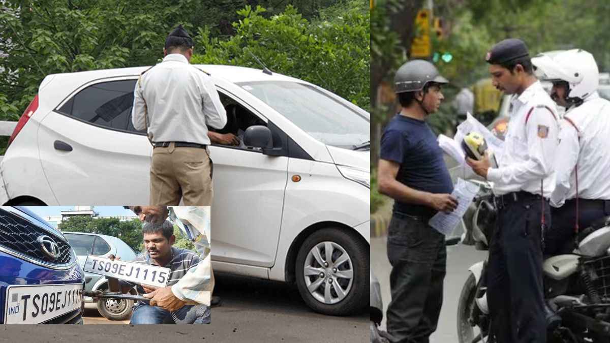 सावधान! गाड़ी के नंबर प्लेट पर जल्दी करा लें ये बदलाव, वरना भरना पड़ेगा 10 हजार का जुर्माना!