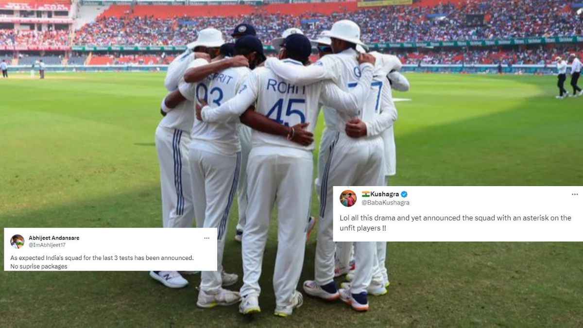 India vs England test series bcci announced India Squad Final Three Tests fans reactions social media