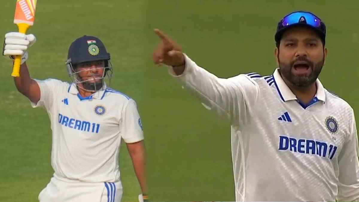 India vs England Rohit Sharna Warned Sarfaraz Khan Oye hero nahi banne ka