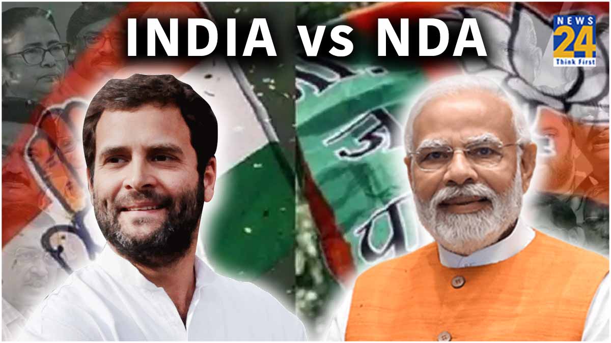 INDIA Vs NDA Lok Sabha Election Rahul Gandhi Narendra Modi