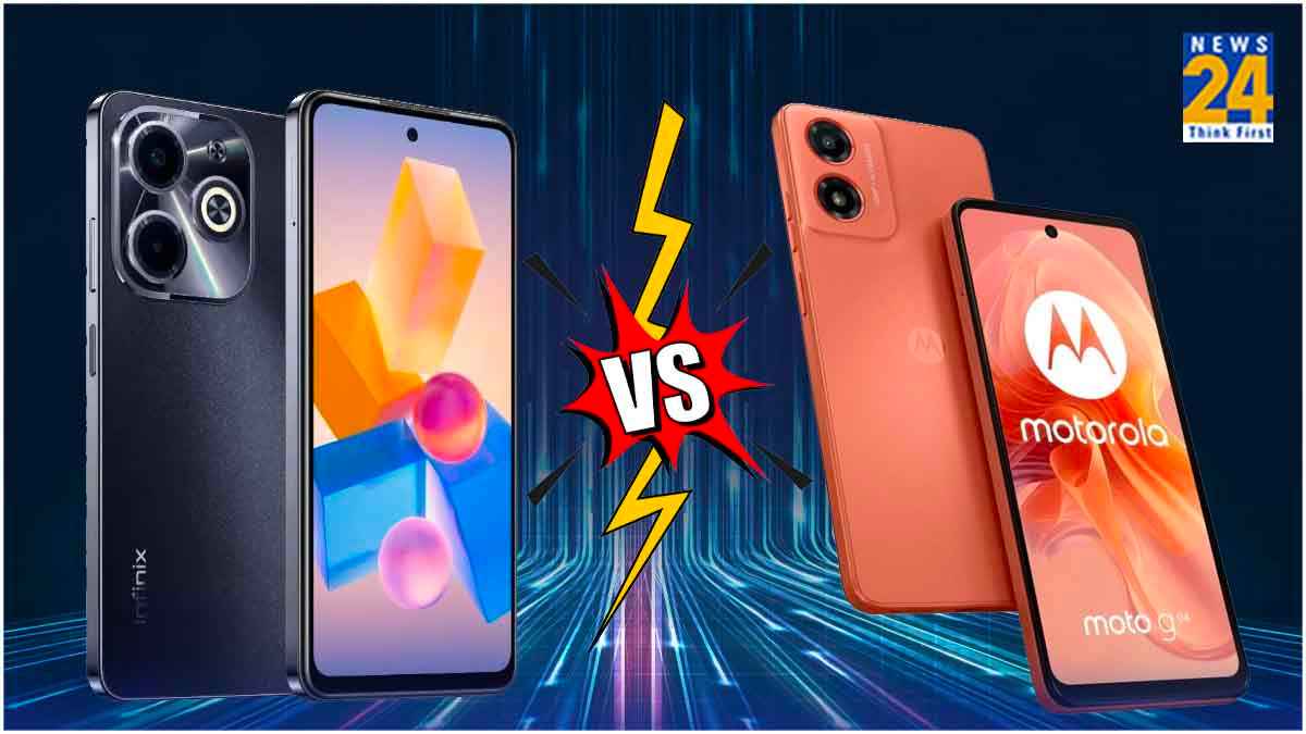 Infinix hot 40i vs Moto g04: 10 हजार रुपये से कम में कौन दे रहा बेहतर Features? किसका कैमरा बेस्ट 