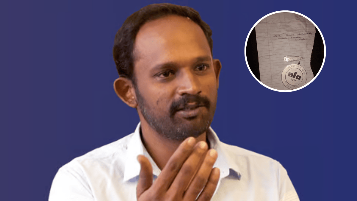 चोर ने फिल्मी अंदाज में लौटाया मशहूर साउथ डायरेक्टर का नेशनल अवॉर्ड, लेटर लिख मांगी माफी