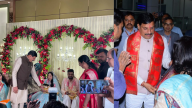 MP CM Mohan Son Wedding photos