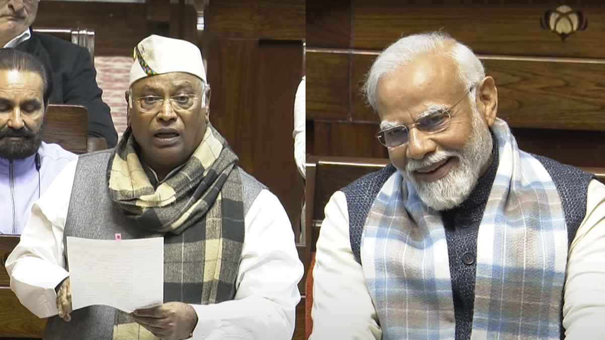 संसद भवन में ऐसा क्या बोले मल्लिकार्जुन खड़गे, बीजेपी नेता हुए प्रसन्न और हंसते रह गए PM मोदी