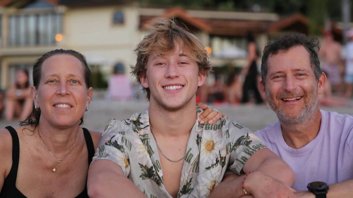 Marco Troper With His Family