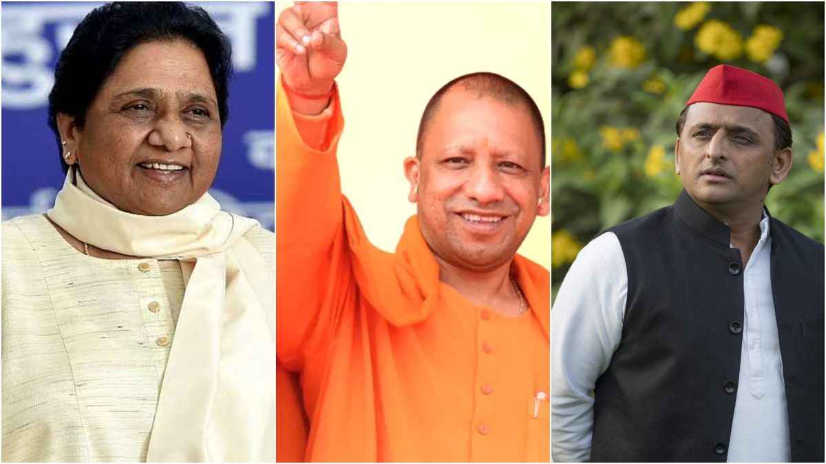 Mayawati, Yogi Adityanath, Akhilesh Yadav