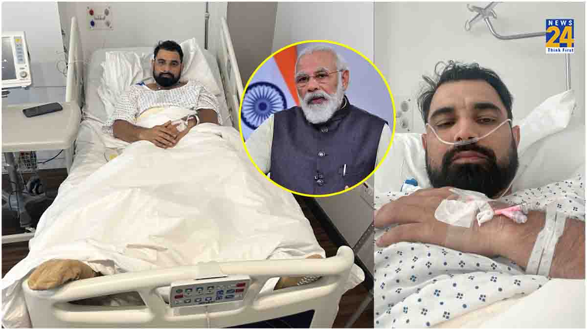 India vs England PM Modi Tweet on Mohammed Shami ankle injury