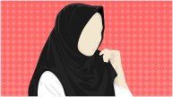 Muslim Woman Wearing Hijab