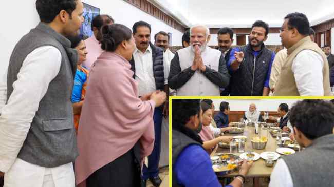 NARENDRA MODI Met 8 MP