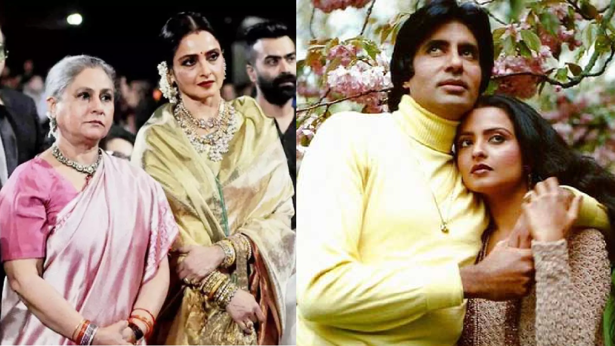 Amitabh bachchan with rekha