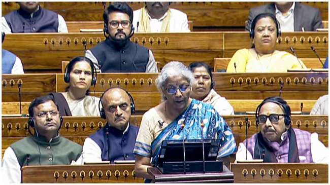 Finance Minister Nirmala Sitharaman