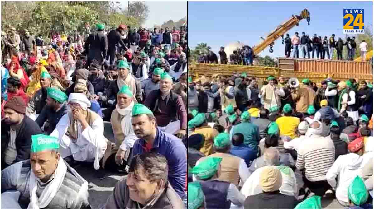 Video: दलित प्रेरणा स्थल पर किसानों को रोका गया, दिल्ली-नोएडा के बीच आवाजाही बंद