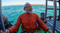 PM Modi Scuba Diving In Dwarka