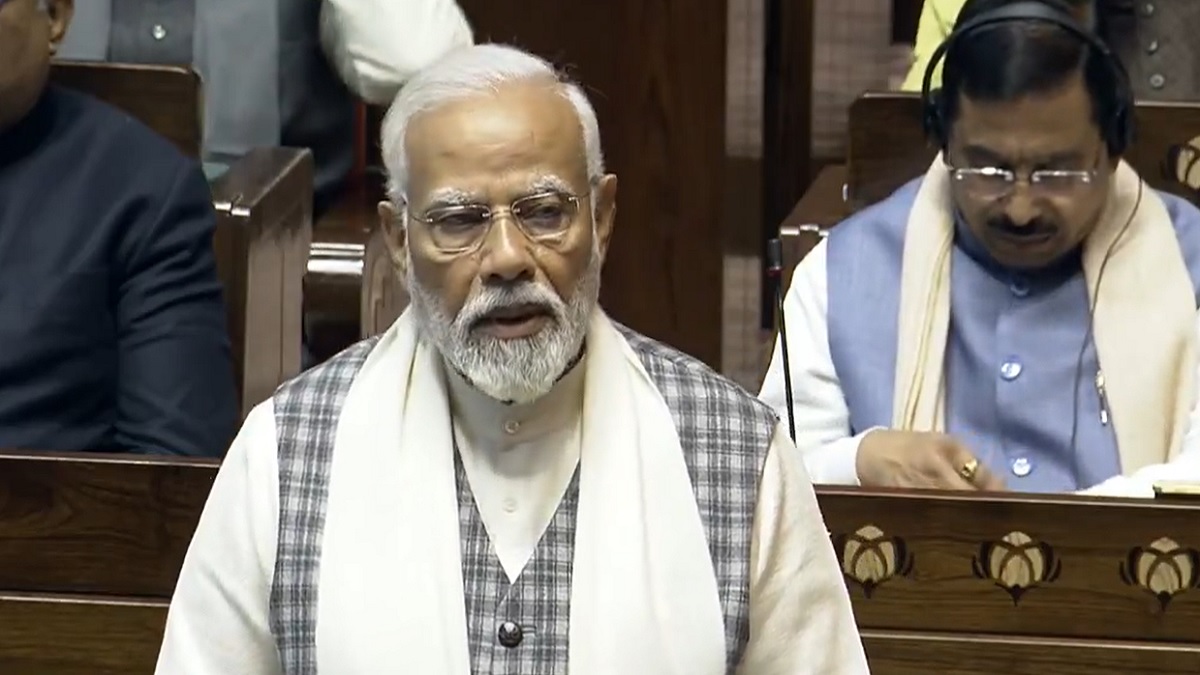 PM Modi Rajya Sabha Speech