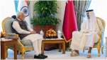PM Narendra Modi with Emir of Qatar Sheikh Tamim Ibn Hamad Al Thani
