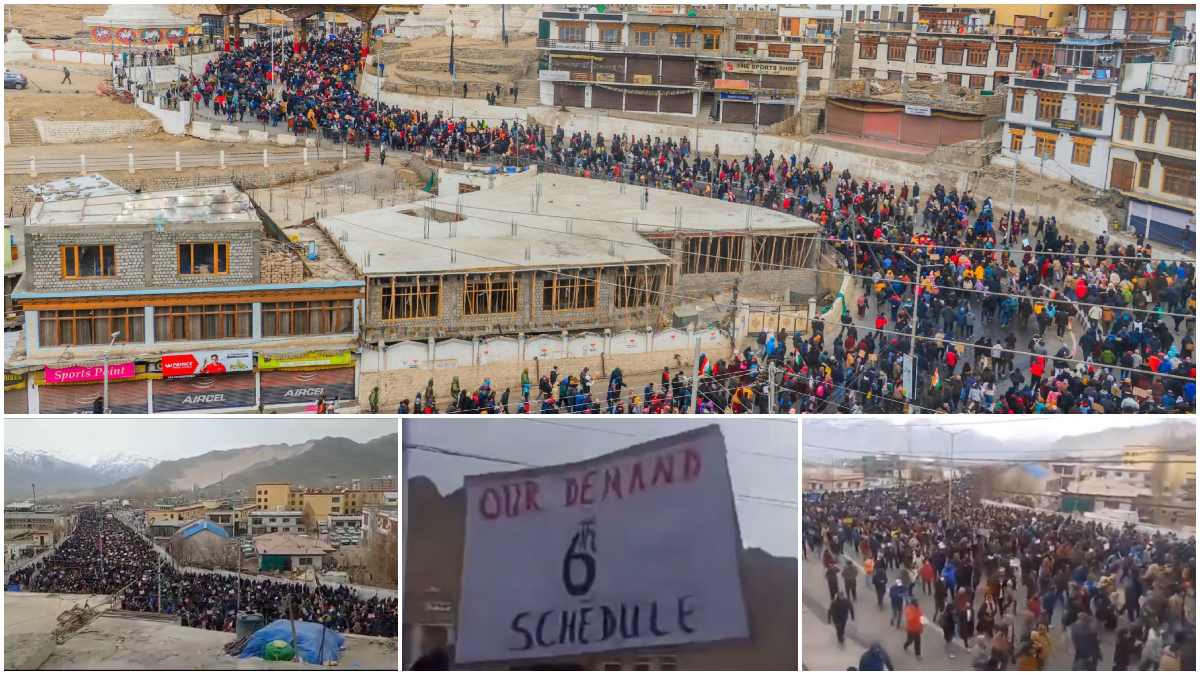 Protest Rally In Ladakh