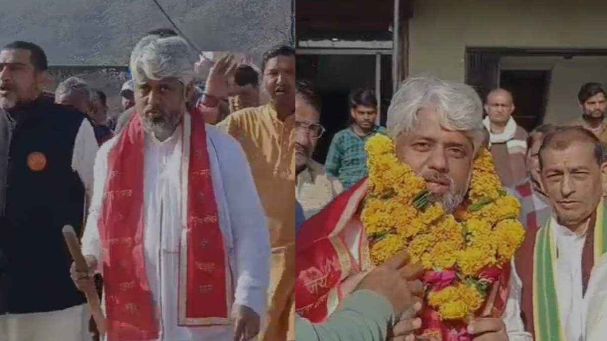 छत्तीसगढ़ के राम भक्त फैज खान ने शुरू की MP के चित्रकूट से अयोध्या तक पदयात्रा, बोले- हमारे पूर्वज हैं श्रीराम