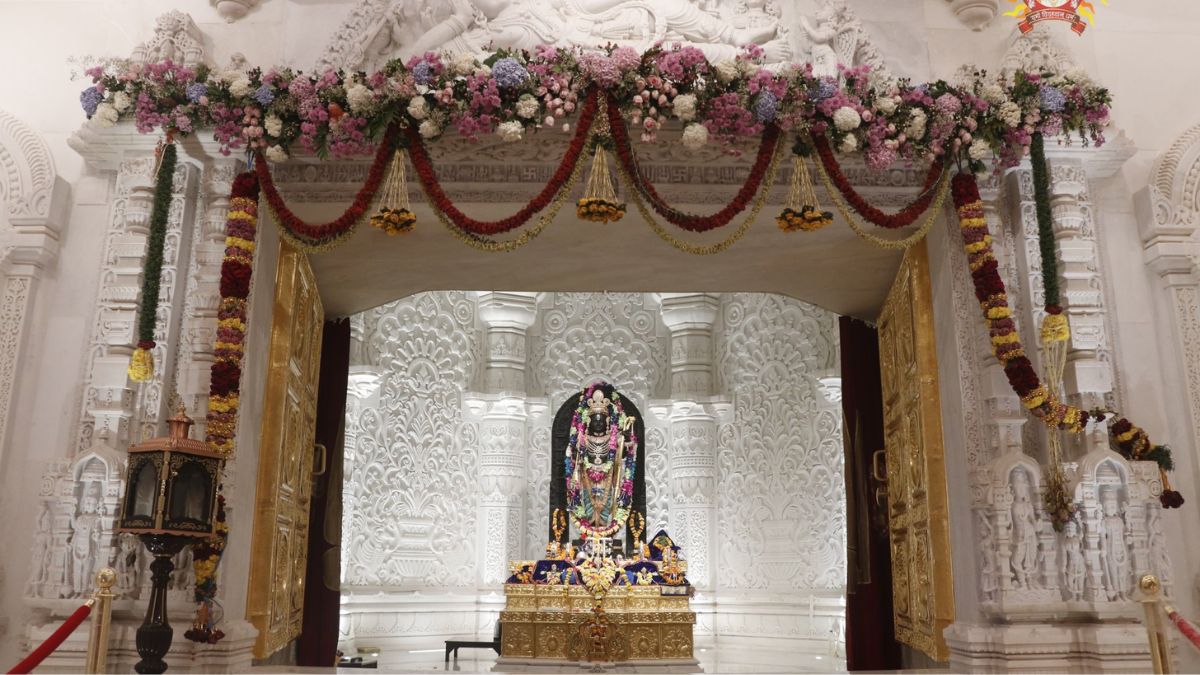 Sri Lankan MP Namal Rajpaksha visit Ayodhya for Ram Lalla Darshan