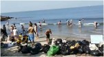 Russian Tourists Cleaning Kochi Beach
