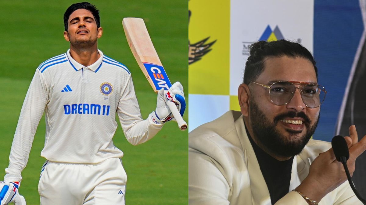 India vs England 2nd Test shubman gill century yuvraj singh reaction vizag test