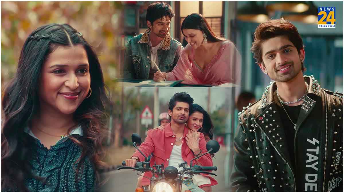 Abhishek Kumar और Manara Chopra की जबरदस्त केमिस्ट्री, बेहद रोमांटिक है Saanware सॉन्ग