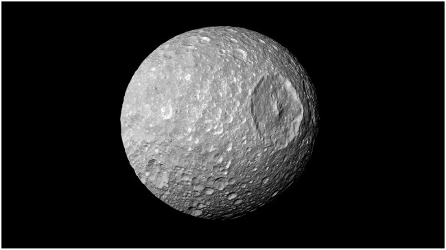 Saturn's moon Mimas