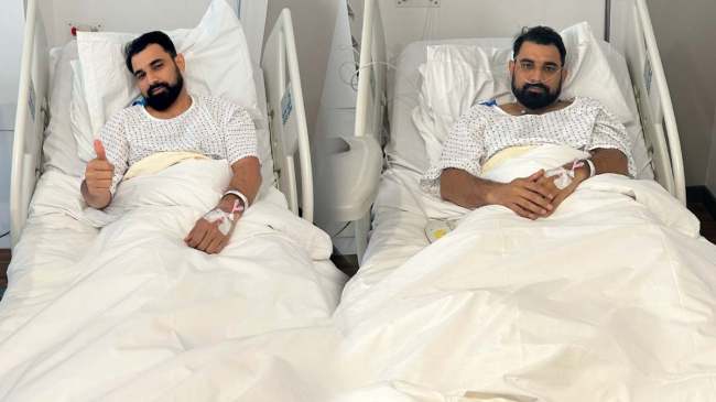 Shami Mohammed Shami ankle operation Successful Told when he will back