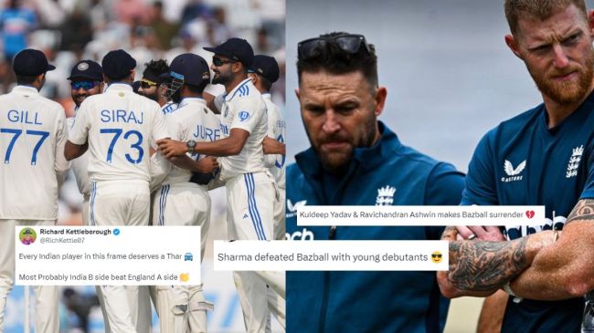 India vs England After English Team defeat Ranchi Test Fan reaction Social Media India vs England After English Team defeat Ranchi Test Fan reaction Social Media